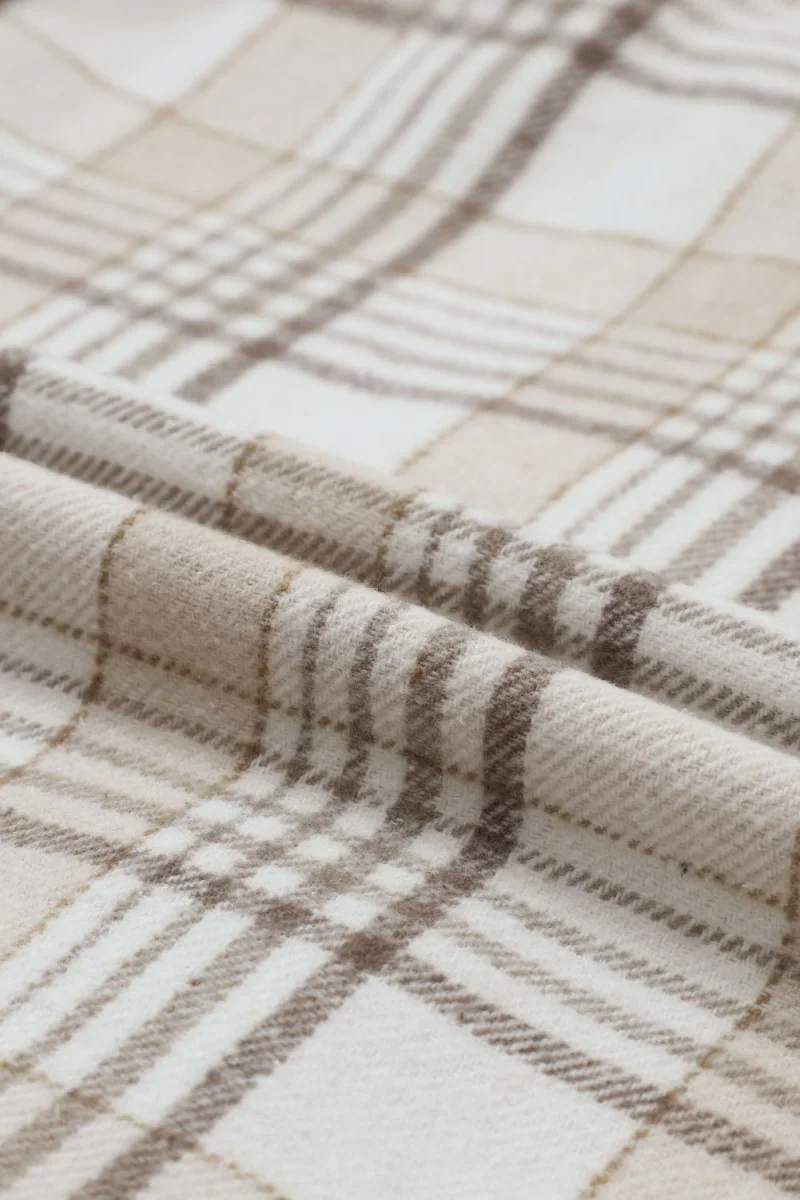 Plaid Removable Hood Button Up Shacket – Stylish Layered Shirt Jacket - Image 14 | Lily's Pad Studio