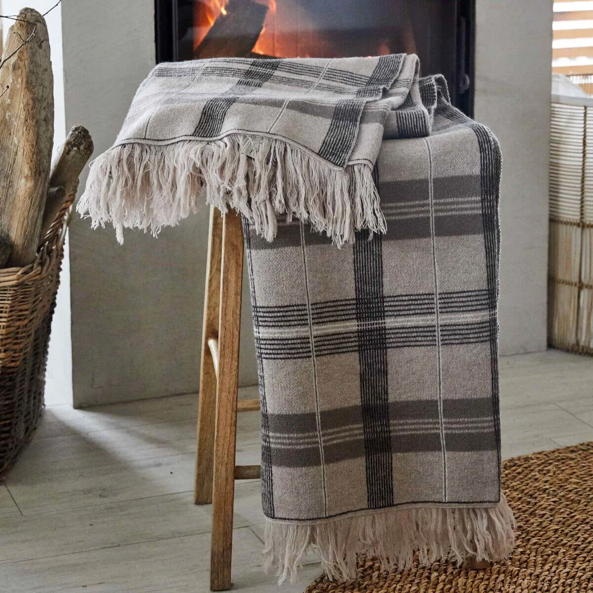 Pure New Irish Merino Wool Throw Blanket – Made in Ireland - Image 15 | Lily's Pad Studio