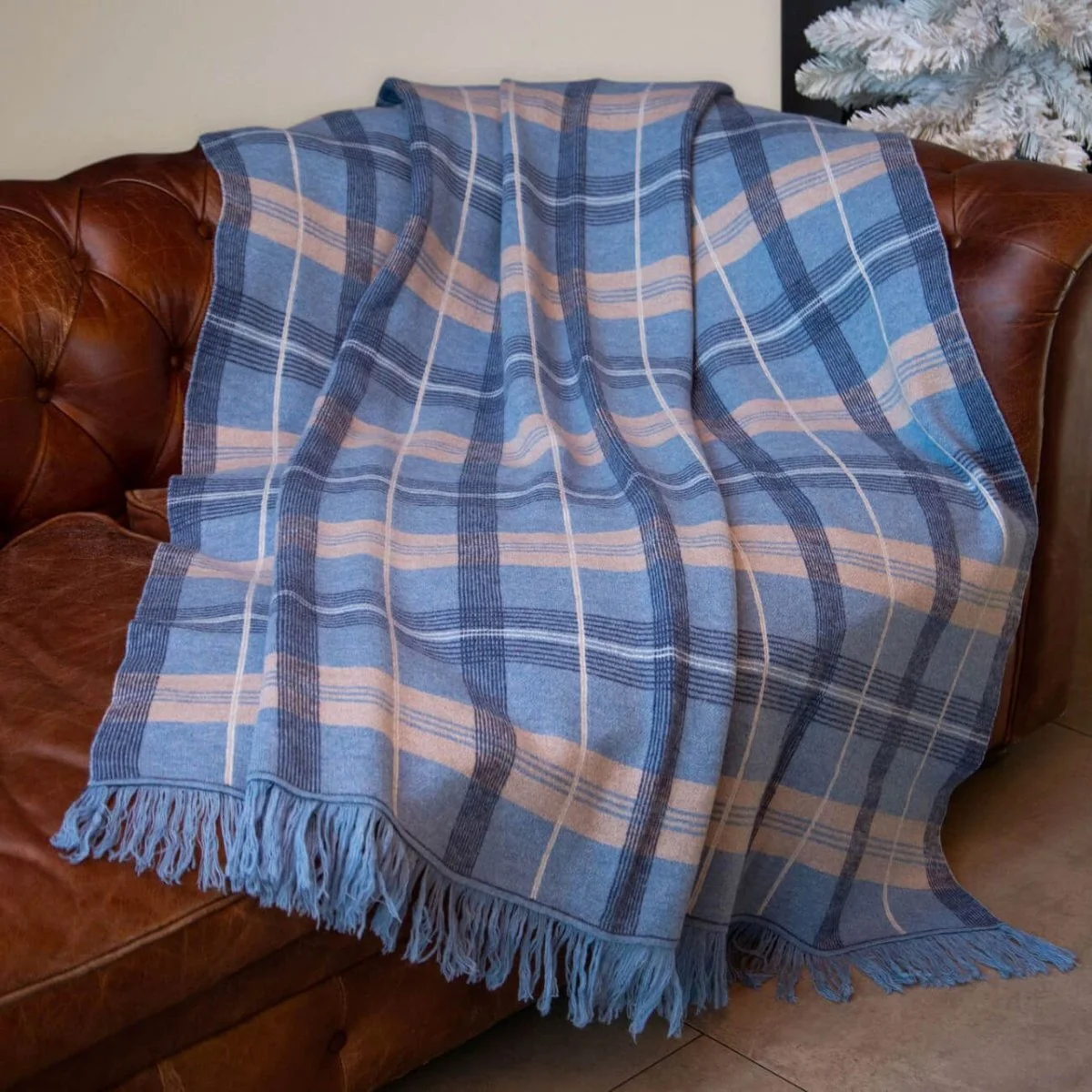 Pure New Irish Merino Wool Throw Blanket – Made in Ireland - Image 7 | Lily's Pad Studio