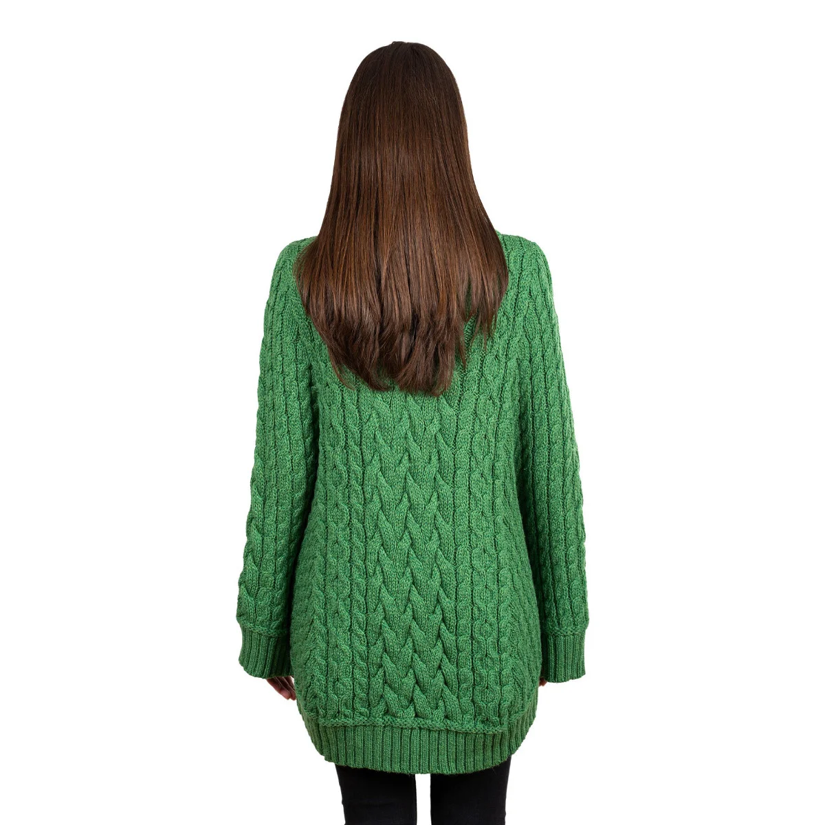 SAOL Women’s Cowl Neck Button Poncho – 100% Pure Merino Wool - Image 20 | Lily's Pad Studio