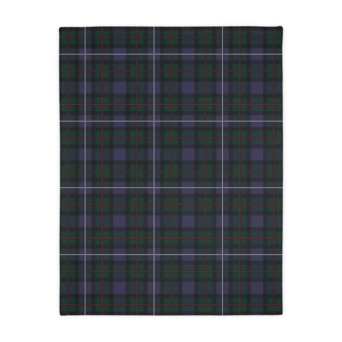 Scottish Clan Tartan Velveteen Throw Blanket – Soft Plaid Heritage Couch, Bed Blanket - Image 40 | Lily's Pad Studio