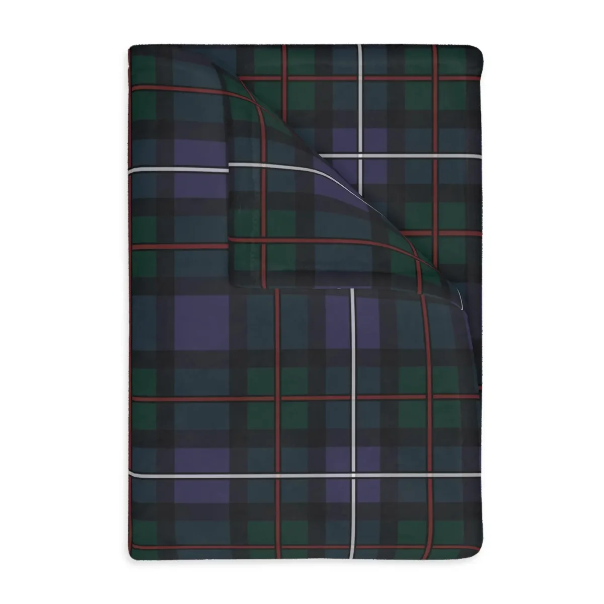 Scottish Clan Tartan Velveteen Throw Blanket – Soft Plaid Heritage Couch, Bed Blanket - Image 41 | Lily's Pad Studio