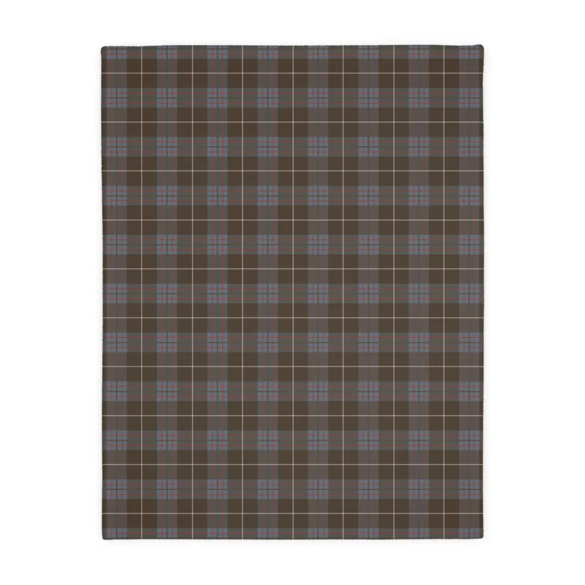 Scottish Clan Tartan Velveteen Throw Blanket – Soft Plaid Heritage Couch, Bed Blanket - Image 53 | Lily's Pad Studio