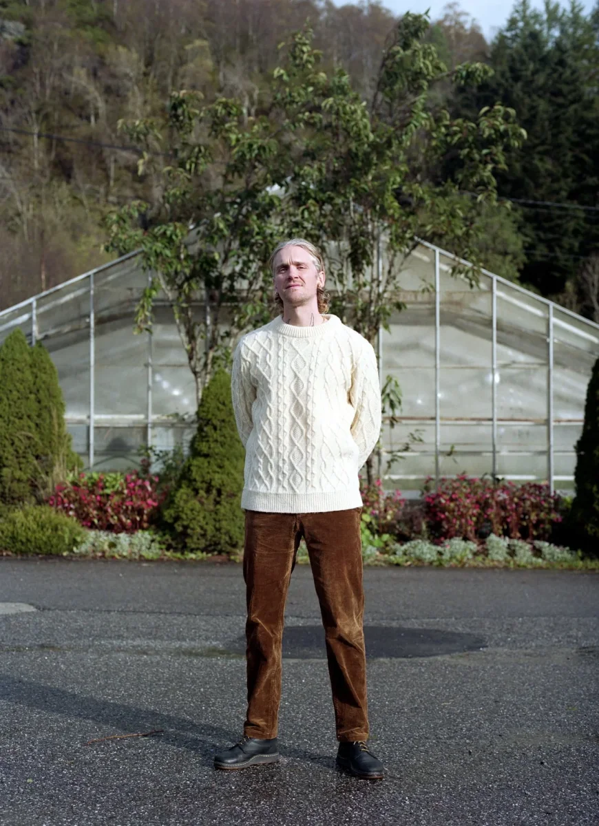 Tórshavn Aran Wool Pullover – Norwegian Wool Heavyweight Knit Sweater - Image 10 | Lily's Pad Studio