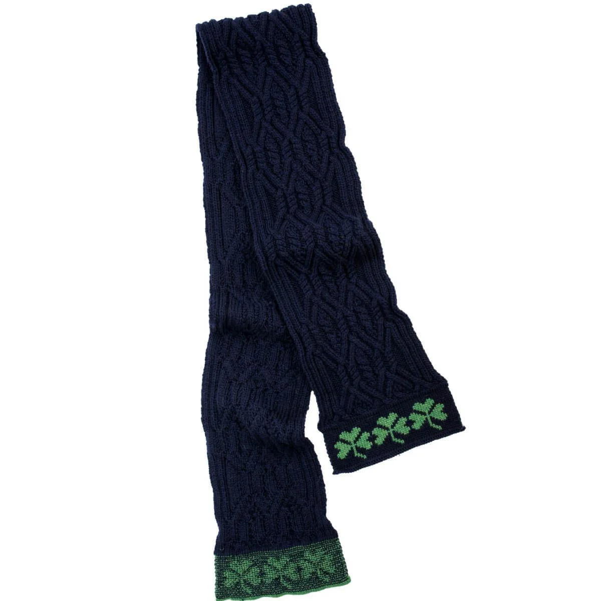 Tree of Life Aran Wool Scarf - Image 6 | Lily's Pad Studio