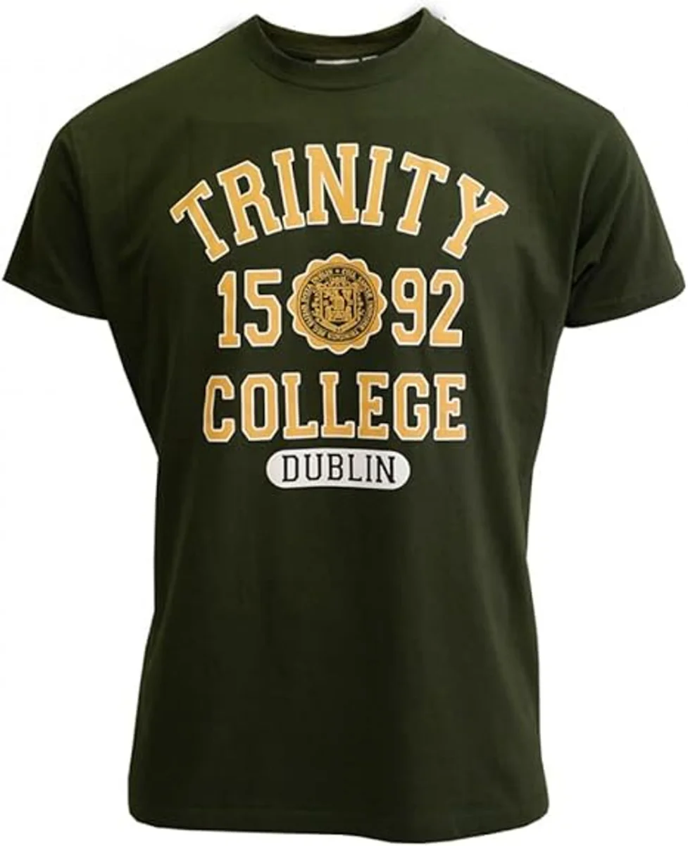 Trinity College Dublin 1592 Bottle Green T-Shirt - Image 1 | Lily's Pad Studio