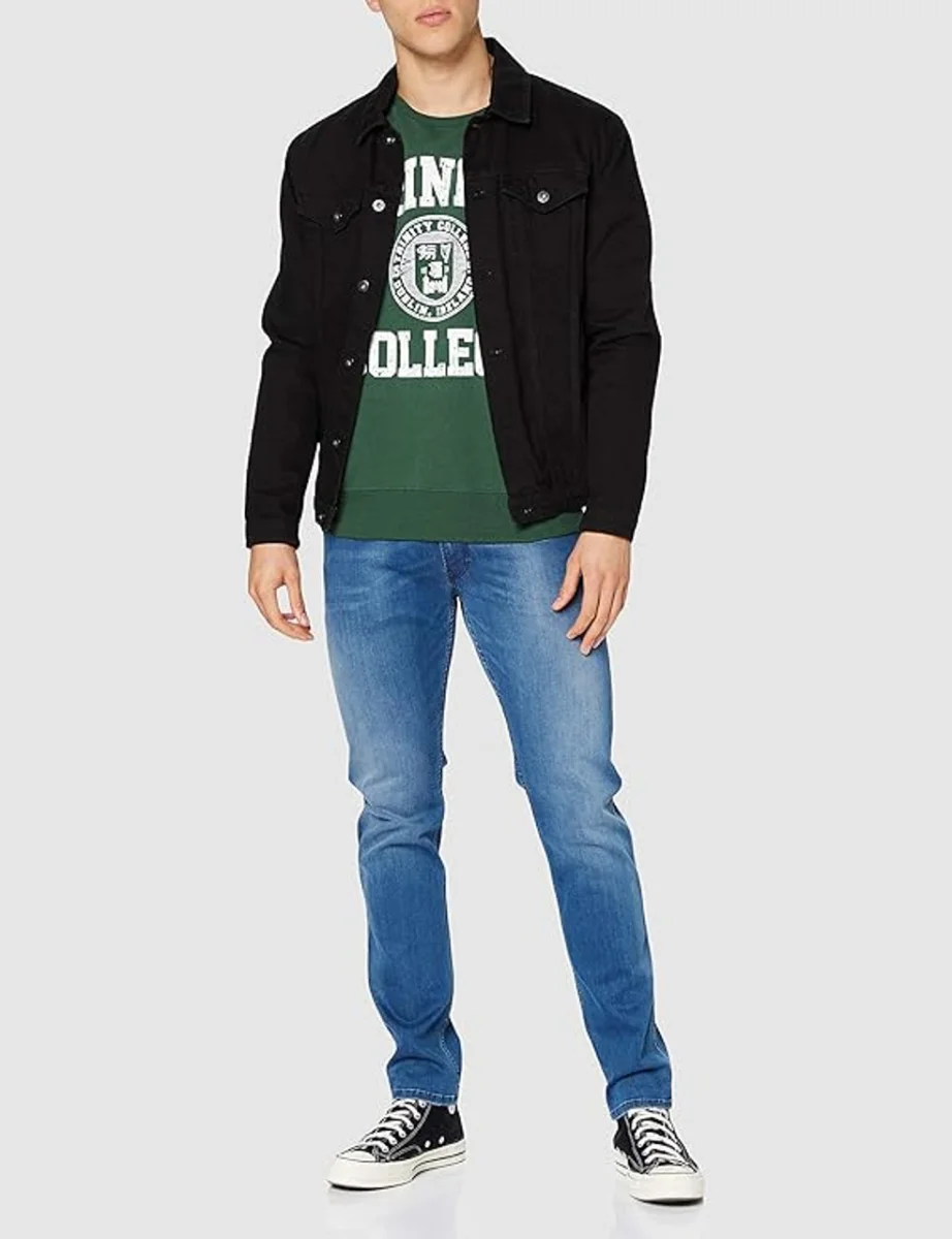 Trinity College Seal Sweatshirt Bottle Green and White - Image 3 | Lily's Pad Studio