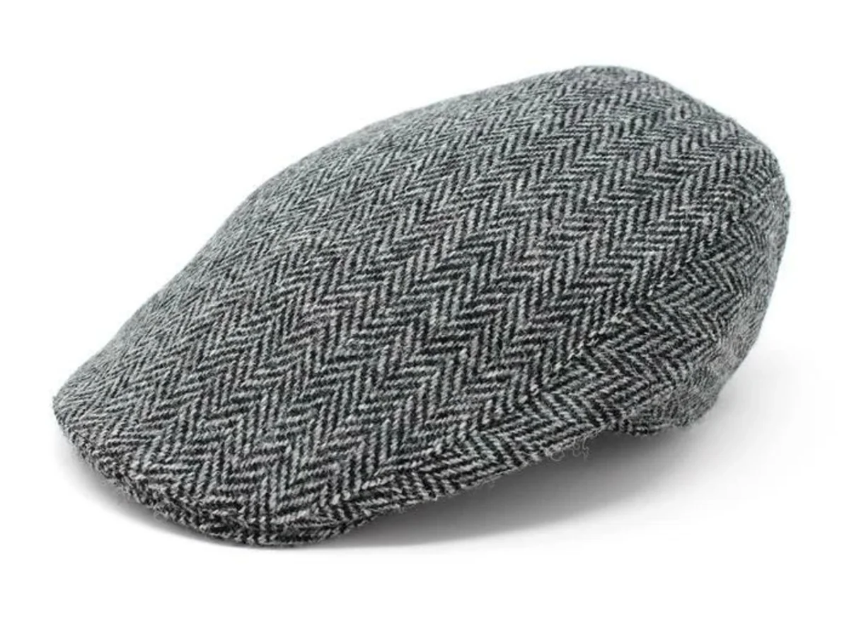 Unisex Irish Tweed Cap - 100% Wool, Classic Style - Image 1 | Lily's Pad Studio