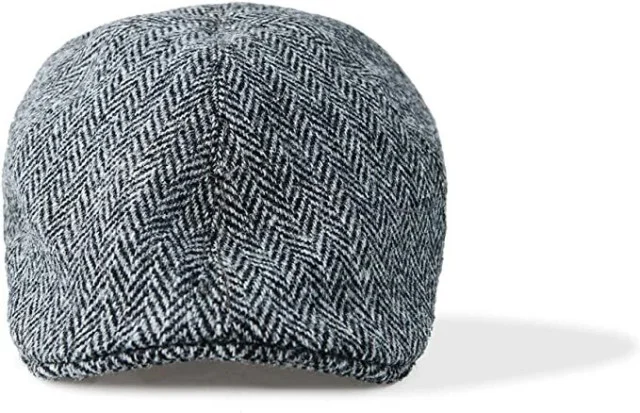 Unisex Irish Tweed Cap - 100% Wool, Classic Style - Image 3 | Lily's Pad Studio