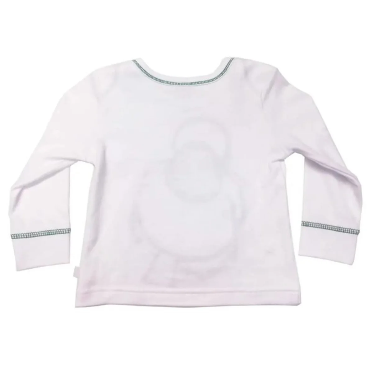 White Sheep Baby Long Sleeve T-Shirt - Image 2 | Lily's Pad Studio